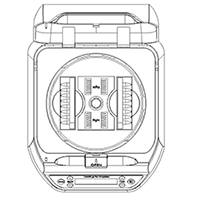 microplate-centrifuge-wireframes-from-top-vision-